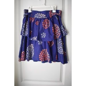 Odille Anthropology layered skirt.